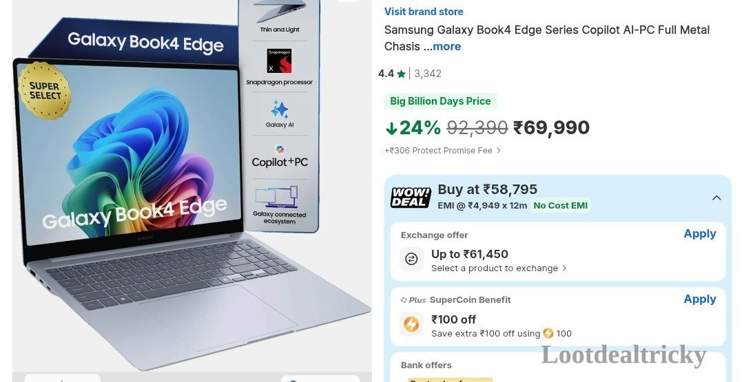 Samsung Galaxy Book4 Offer Image