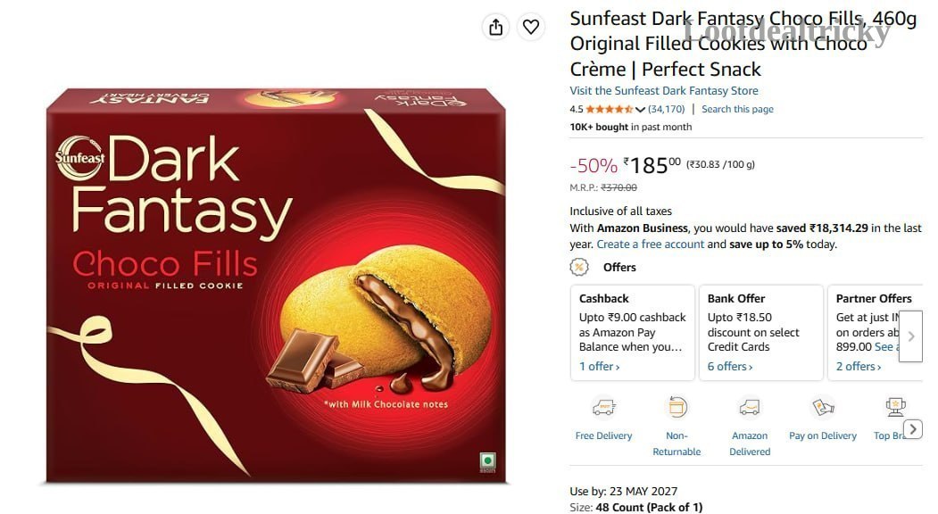 Sunfeast Dark Fantasy | Loot Deal Sunfeast Dark Fantasy | Loot Deal