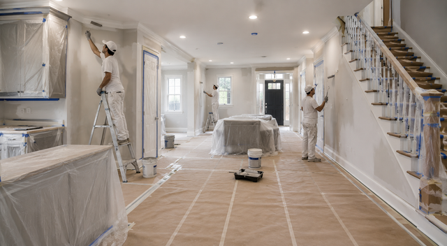 Full house interior painting Toronto