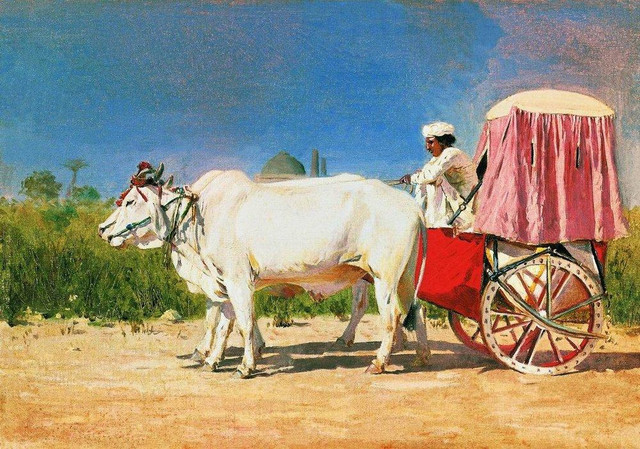 Повозка в Дели 1875