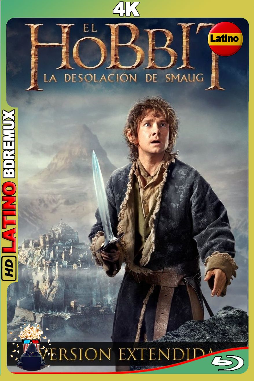 El Hobbit 2 – La Desolación de Smaug – Extended Edition (2013) [2160p] BDREMUX 4K HDR10 UHD [Latino-Inglés]