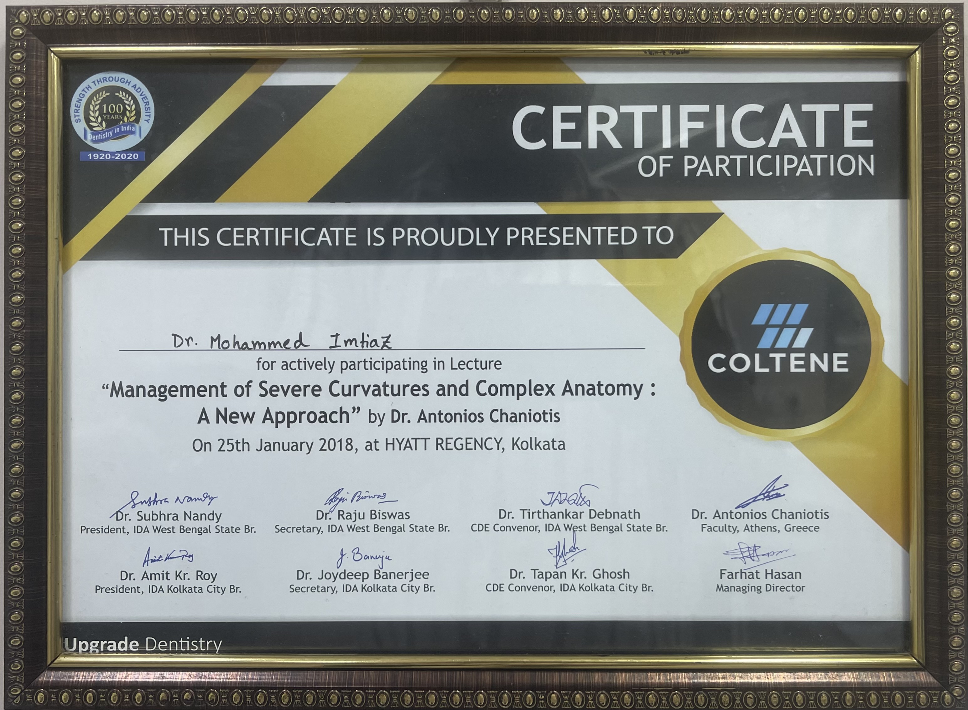 Professional Certificate