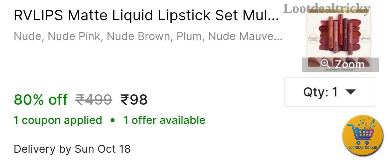 5 Pcs Lipstick | Loot Lo 5 Pcs Lipstick | Loot Lo