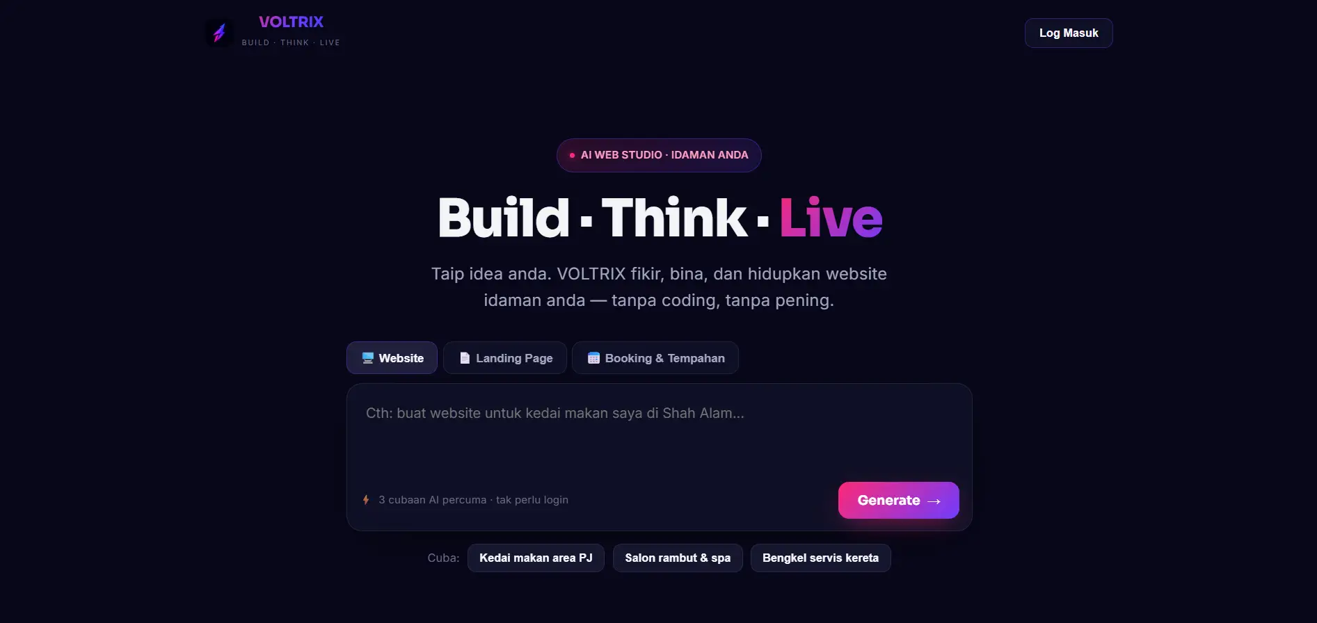 VOLTRIX Screenshot