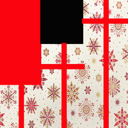 red-snoflake-present