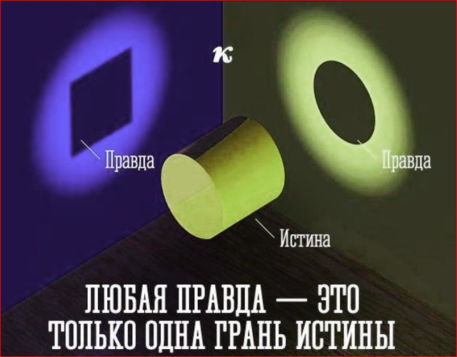 Любая правда - это только одна грань истины