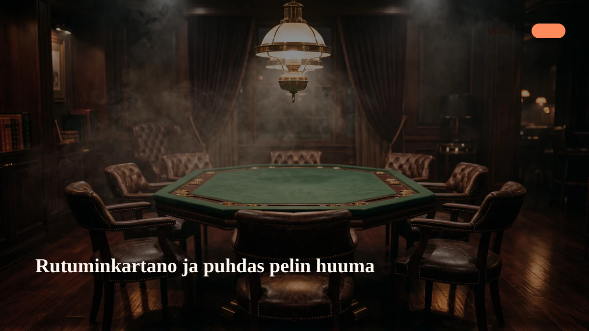 Rutuminkartano ja puhdas pelin huuma