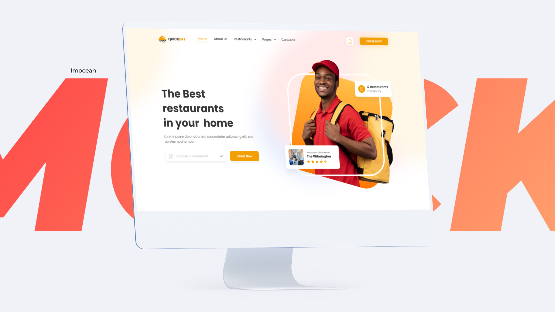 Colorful Website Promo - Desktop Mockup - 4