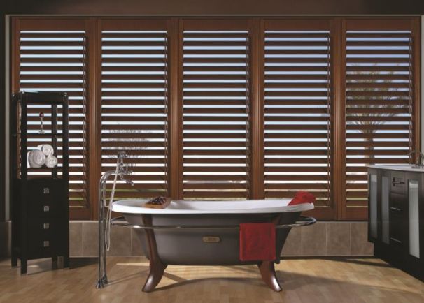 Wood Shutters Budget Blinds New Canaan