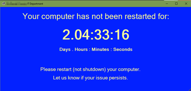uptime