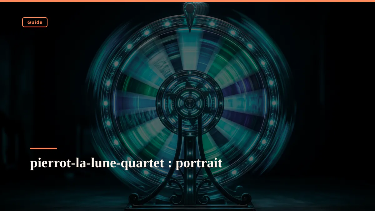 pierrot-la-lune-quartet : portrait