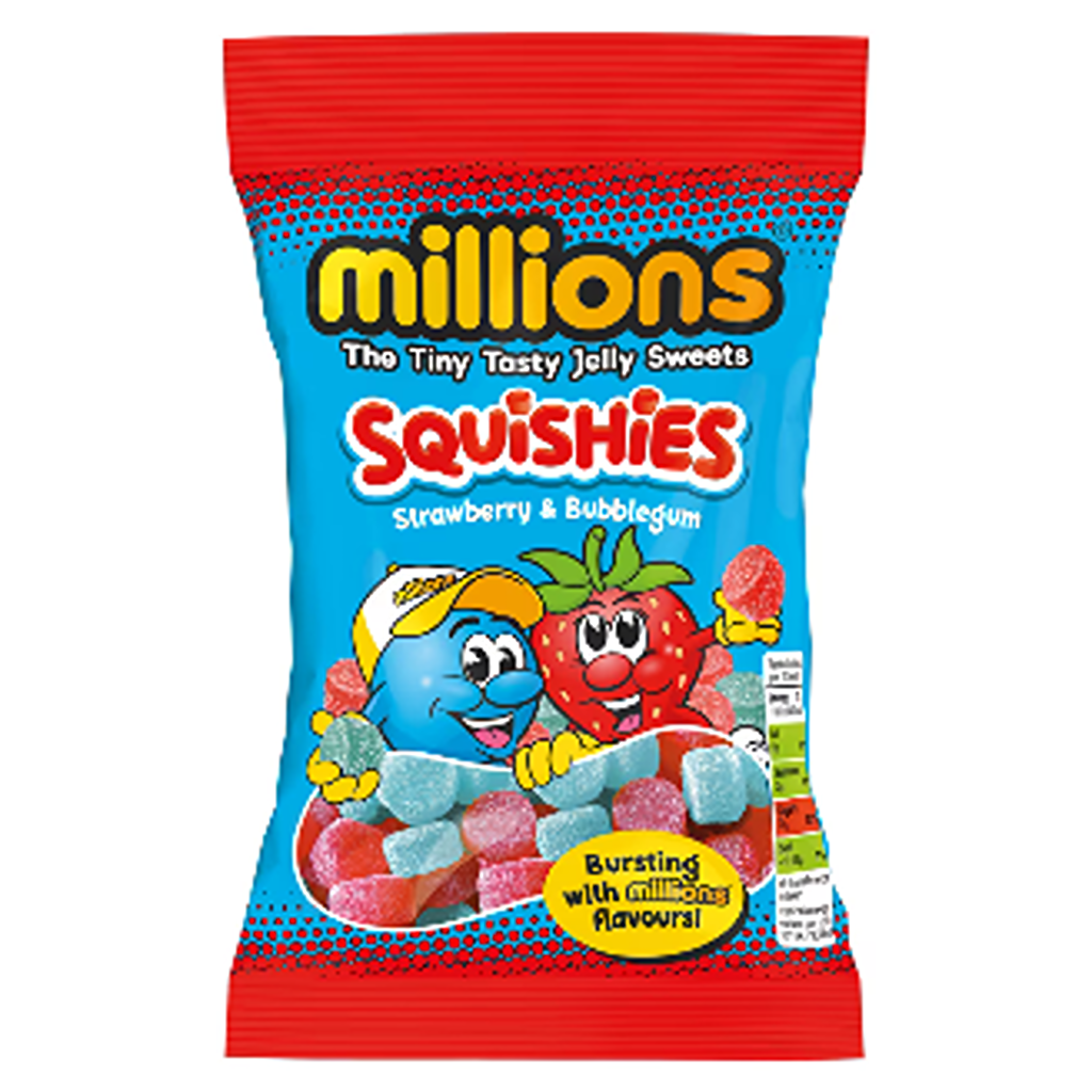 Strawberry & Bubblegum Squishies Millions