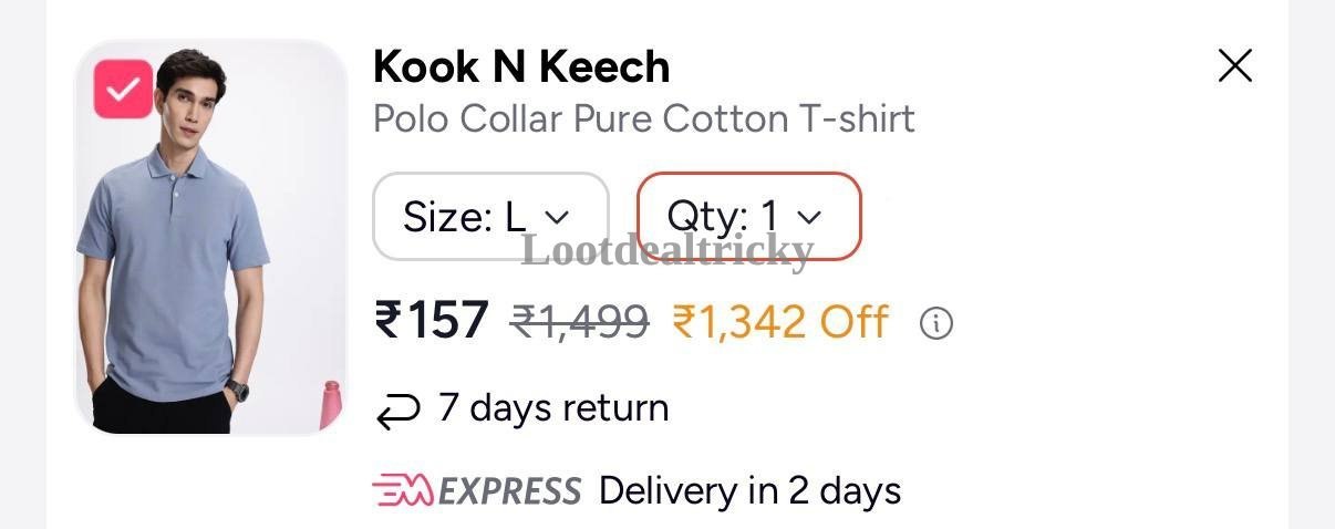 Men Polo Tshirt Offer Image