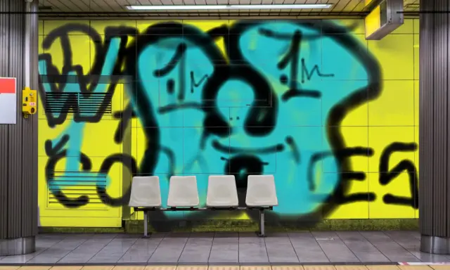 Graffiti artwork by DECAY