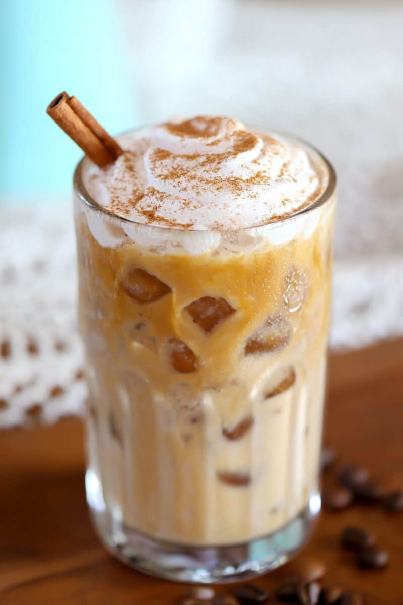 Tips for Perfect Results Iced Cinnamon Vanilla Latte