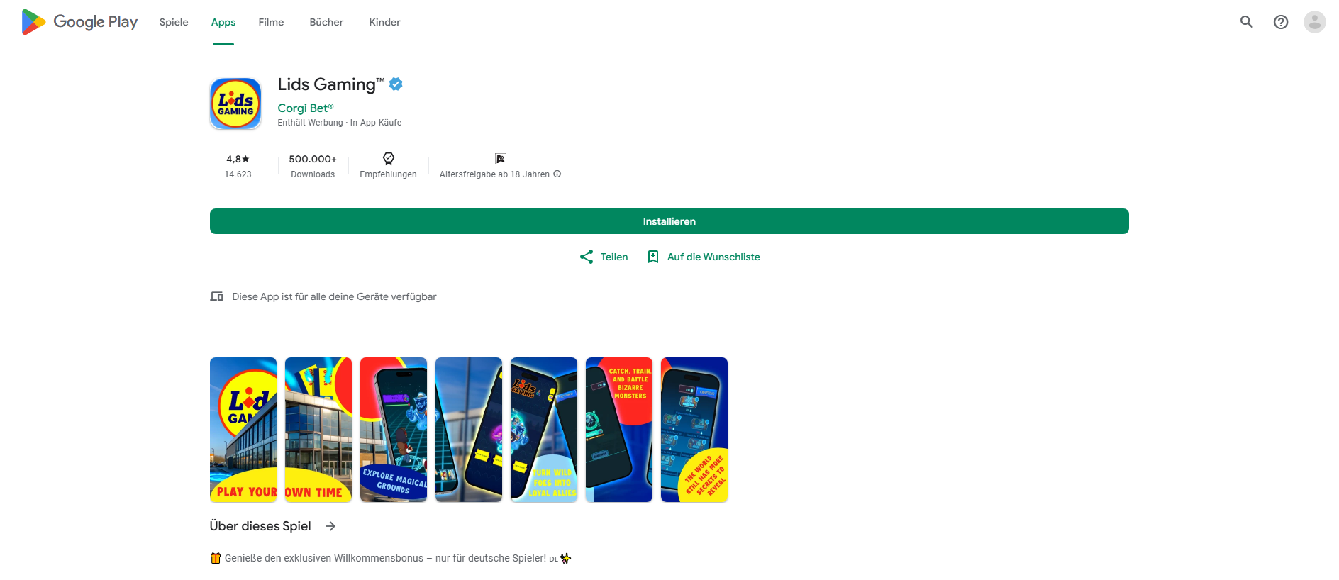 Stored capture of lidlcasinoslots.online