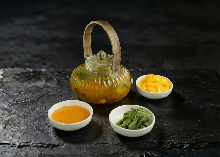 Mango Tea dish