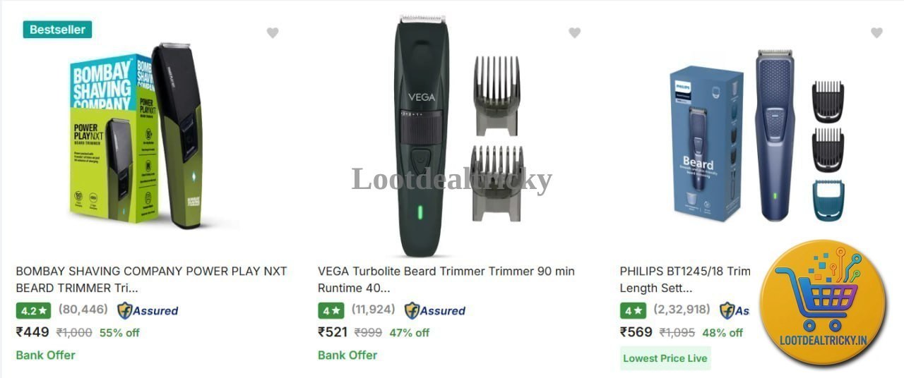Trimmers From 449 – Just ₹449 | Loot Deal Trimmers From 449 – Just ₹449 | Loot Deal