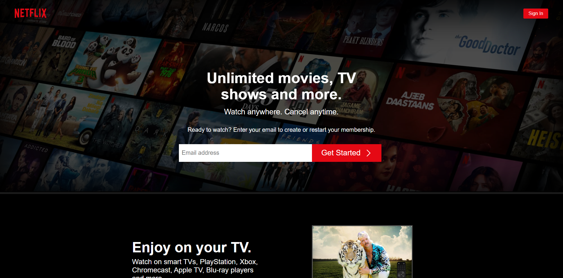 Stored capture of netflix-clone-psi-cyan.vercel.app