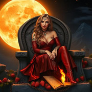 Strawberry Moon Throne