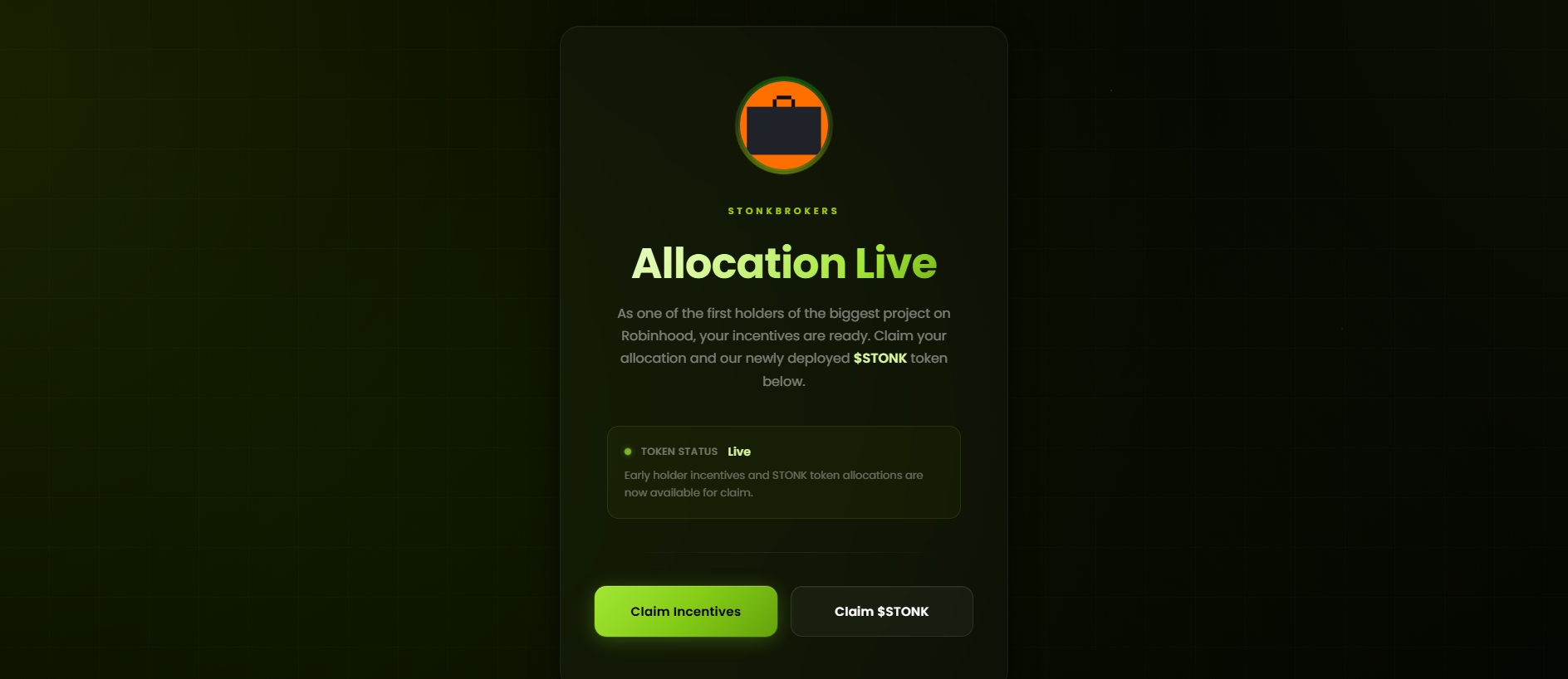 Збережений знімок stoktoken.live