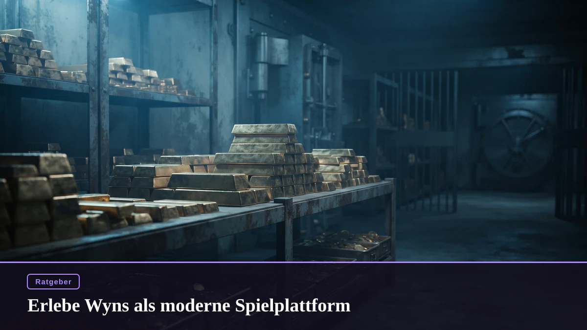 Erlebe Wyns als moderne Spielplattform