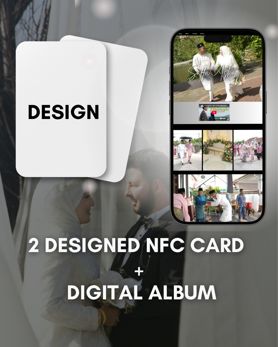 Set Lengkap Wedding Digital Album NFC