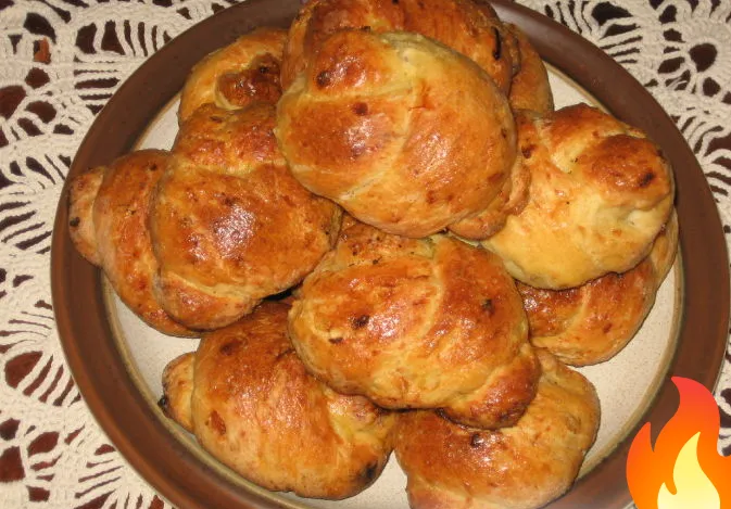 Постер Луковые булочки