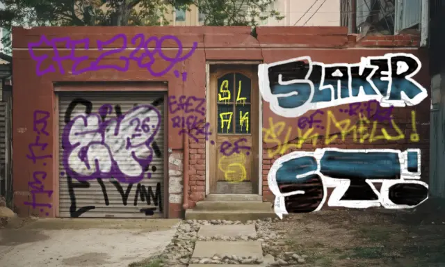 Graffiti artwork by Rickertos
