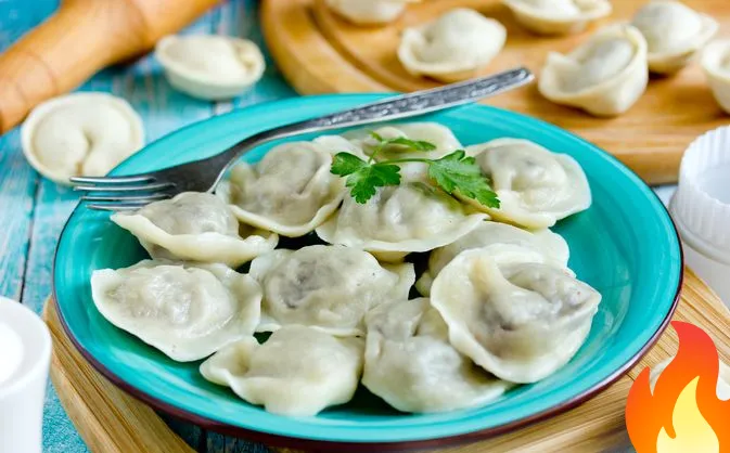 Фото Пельмени с чечевицей