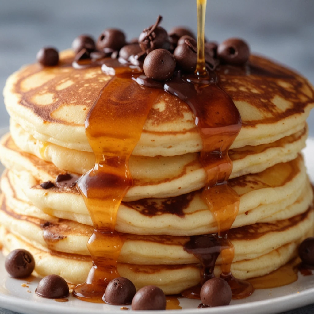 Chocolate Chip Pancake Mix for Morning Snack