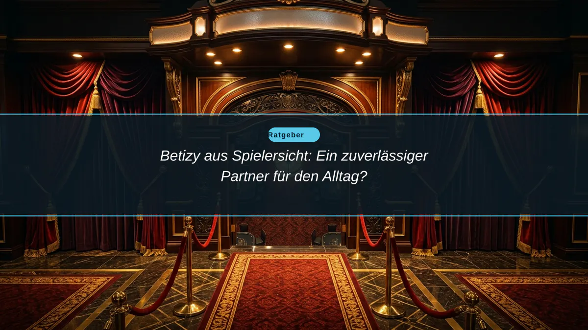 Betizy aus Spielersicht: Ein zuverlässiger Partner für den Alltag?