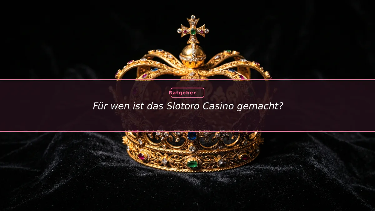 Für wen ist das Slotoro Casino gemacht?
