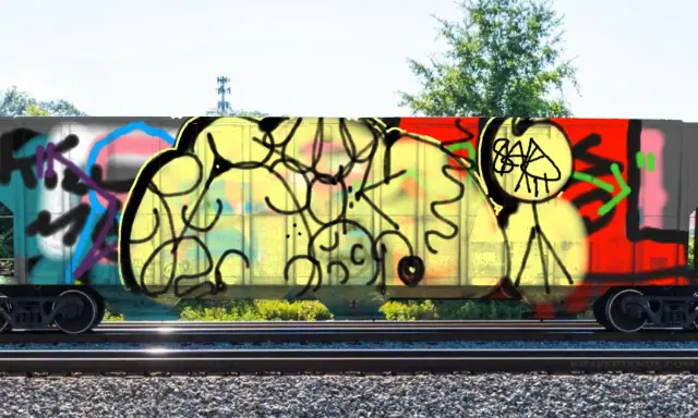 Graffiti artwork by Sumoe
