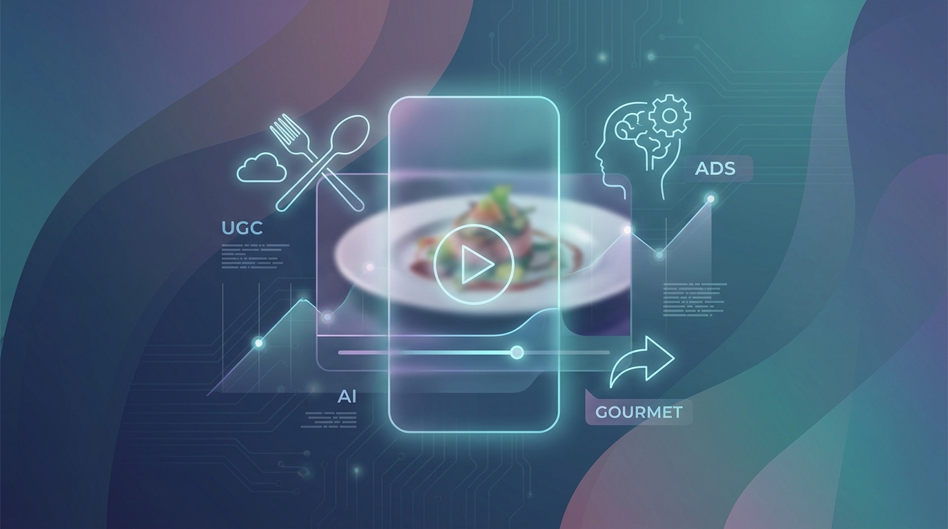 Top Gourmet Food Video Hooks for TikTok Ads (With UGC + AI Examples)