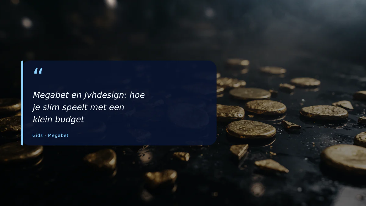Megabet en Jvhdesign: hoe je slim speelt met een klein budget