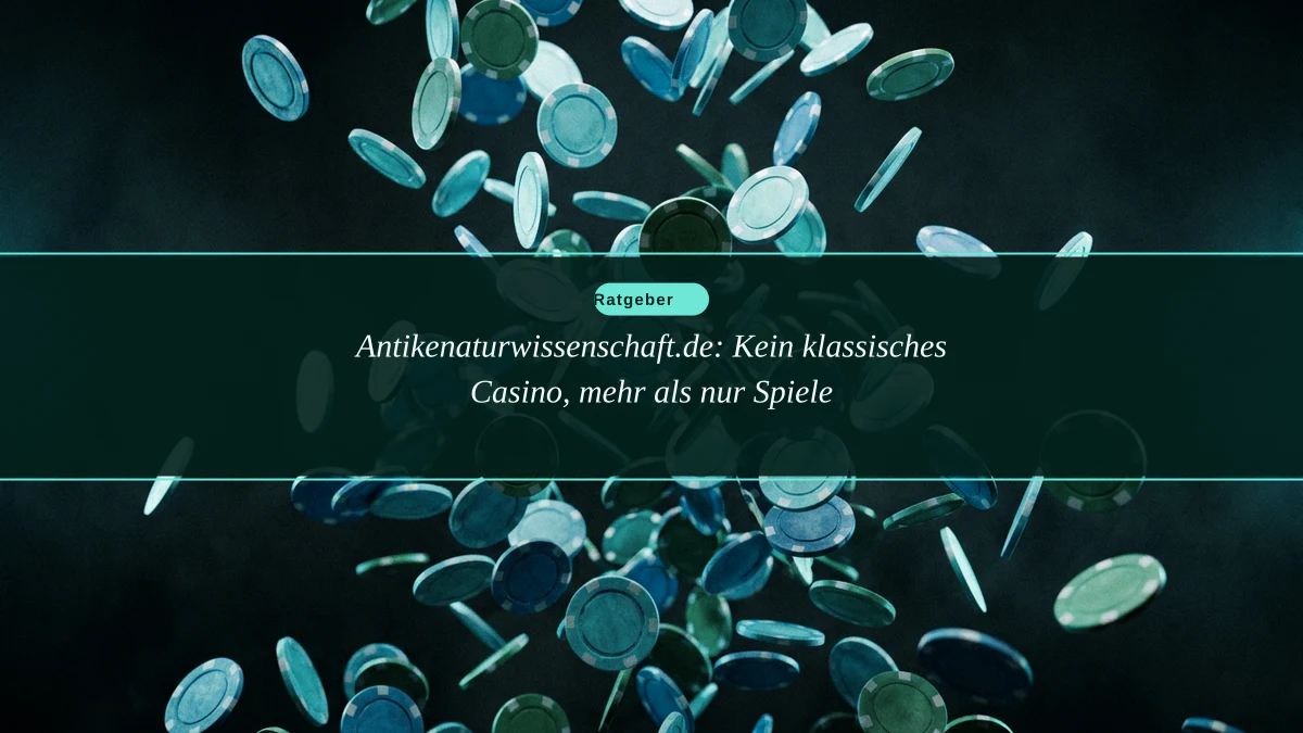Antikenaturwissenschaft.de: Kein klassisches Casino, mehr als nur Spiele
