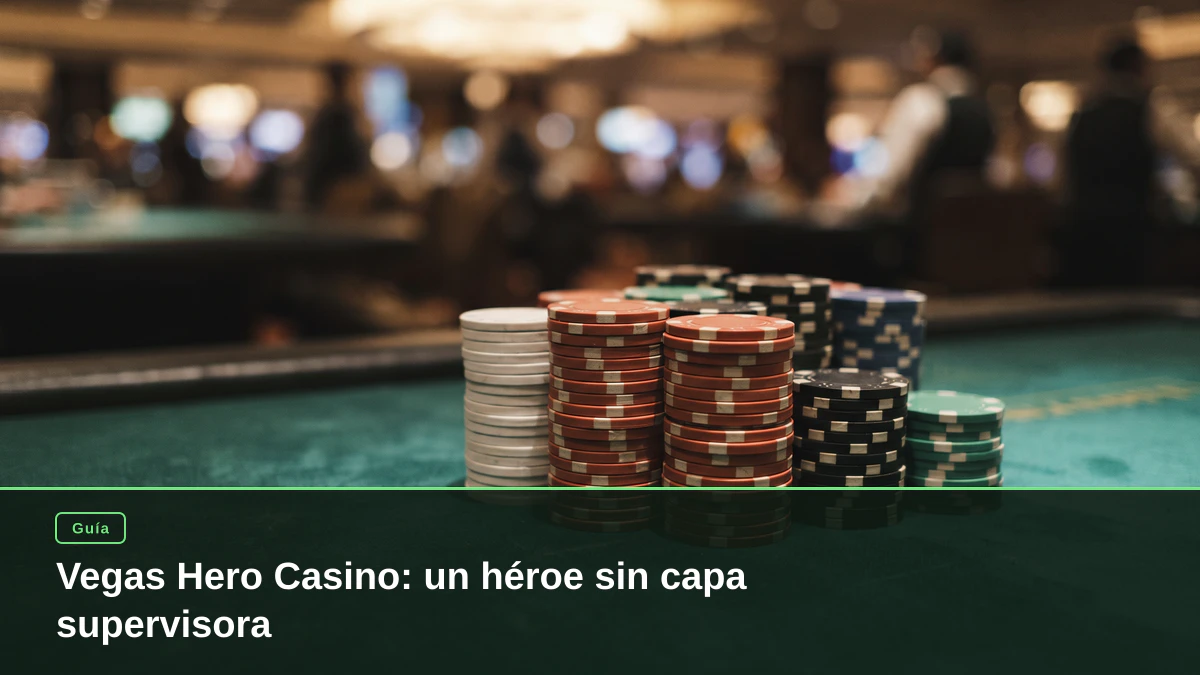 Vegas Hero Casino: un héroe sin capa supervisora