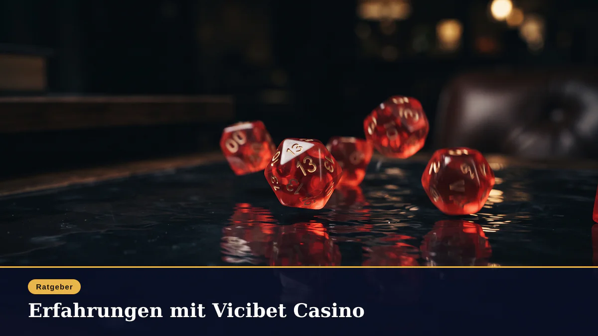Erfahrungen mit Vicibet Casino