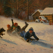sledding