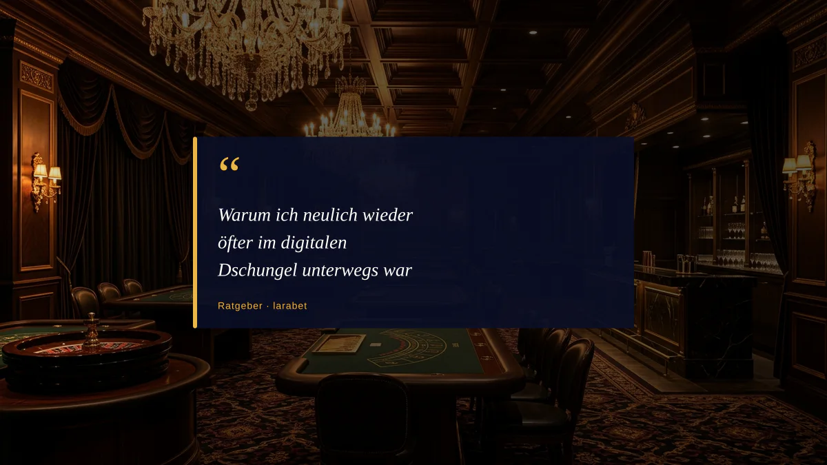 Warum ich neulich wieder öfter im digitalen Dschungel unterwegs war