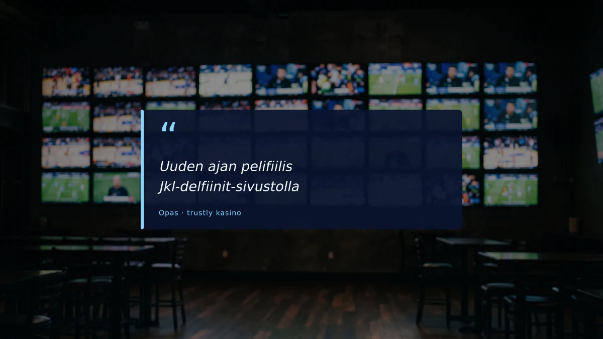 Uuden ajan pelifiilis Jkl-delfiinit-sivustolla