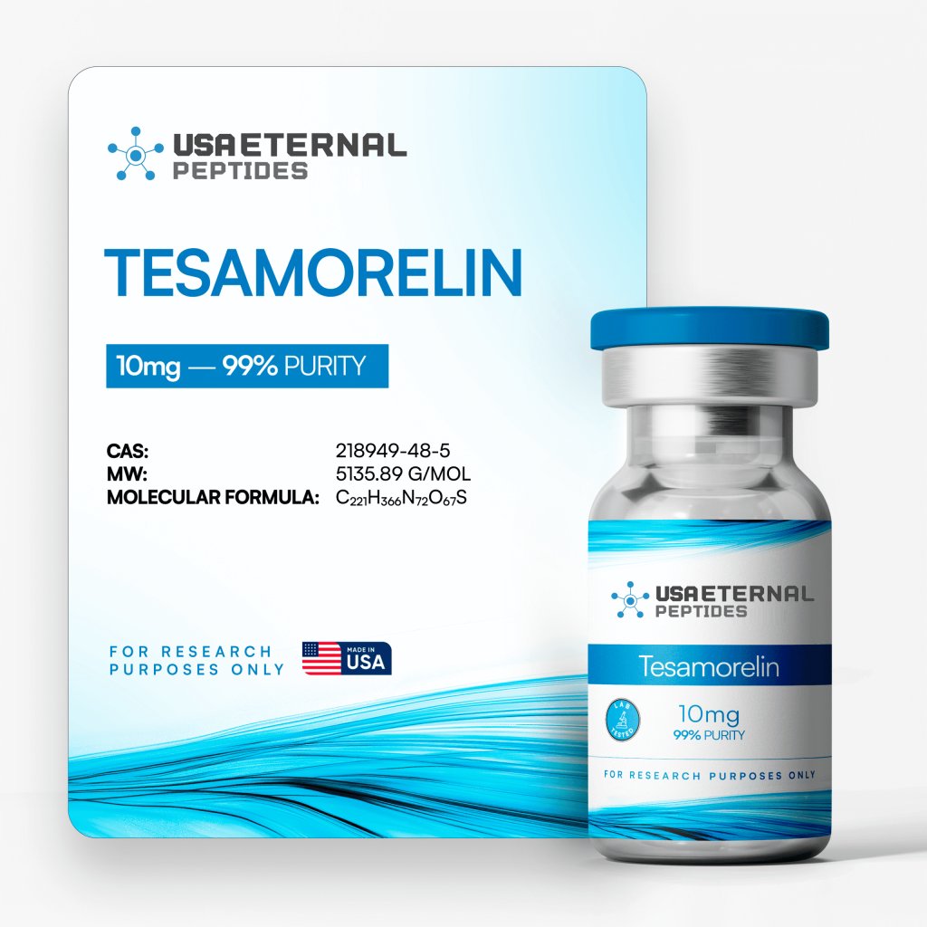 Tesamorelin 10mg product image from USA Eternal Peptides
