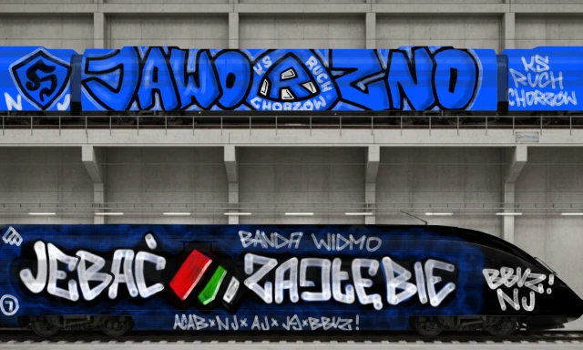 Graffiti artwork by vandald