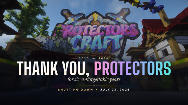 ProtectorsCraft is Shutting Down