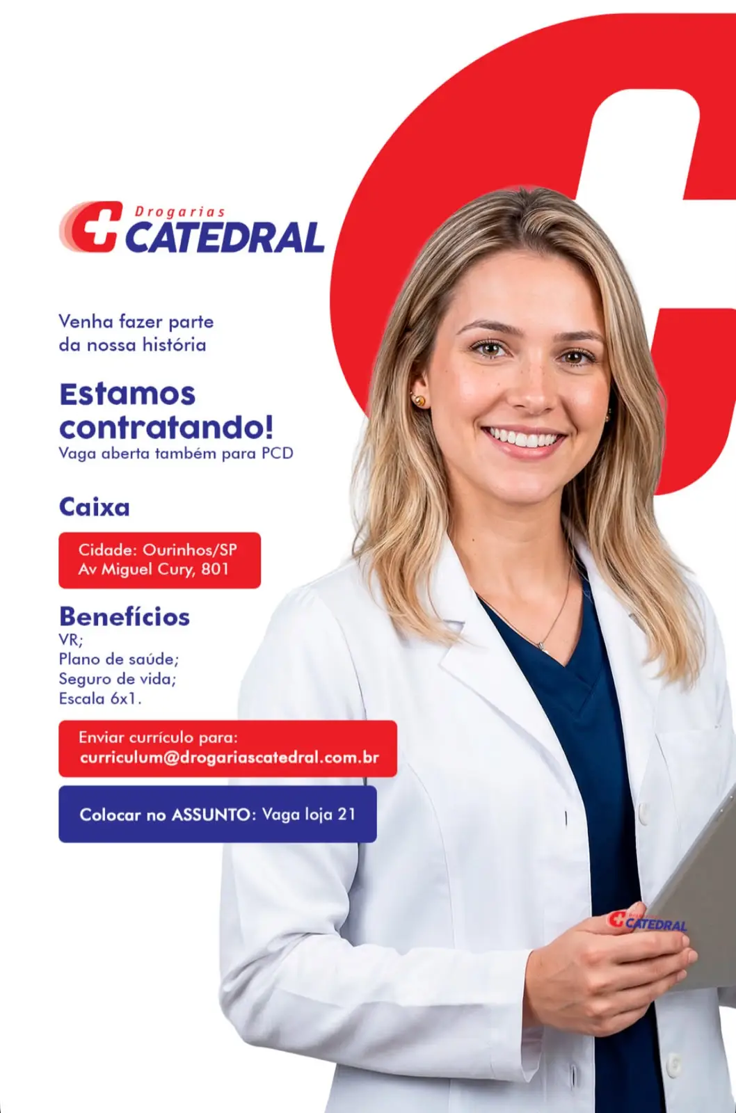 Vaga Para Caixa