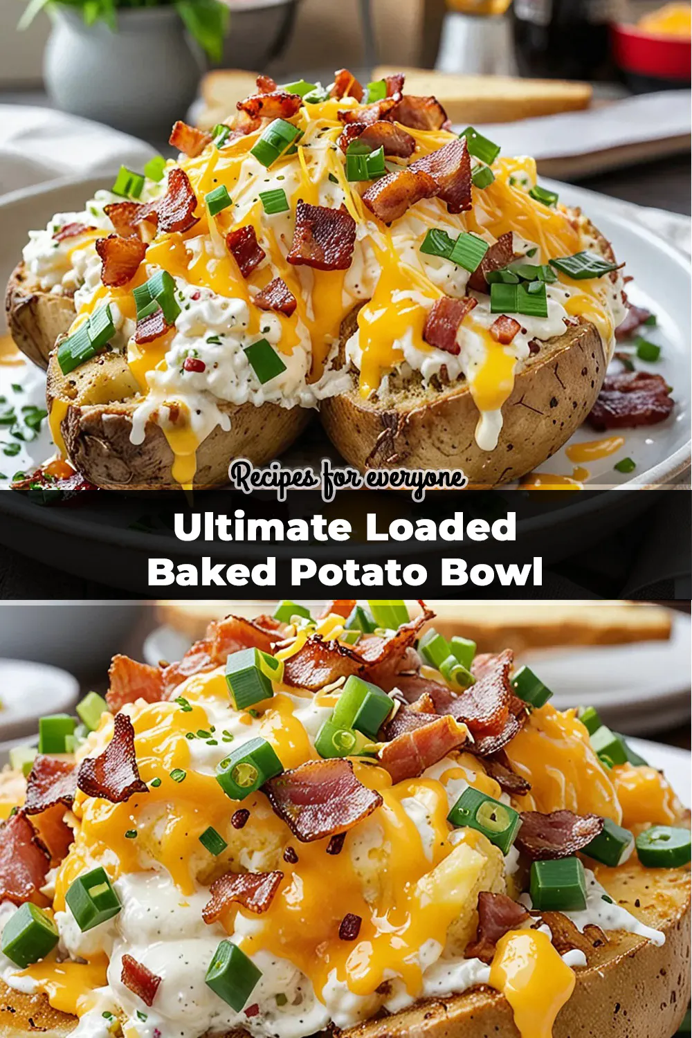 Ultimate Loaded Baked Potato Bowl Recipe