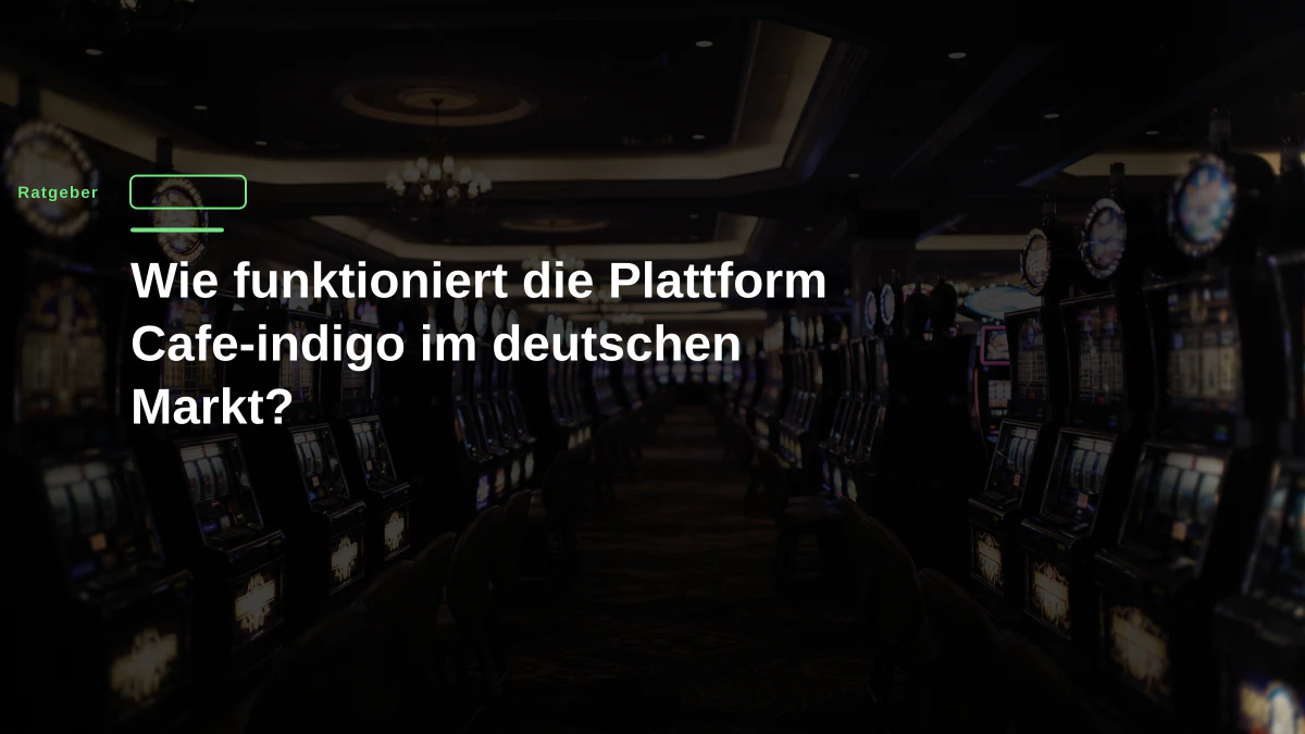 Wie funktioniert die Plattform Cafe-indigo im deutschen Markt?