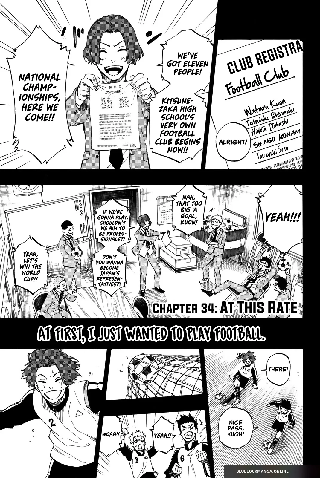Blue Lock Chapter 34 Page 2 Blue Lock Chapter 34 Page 2