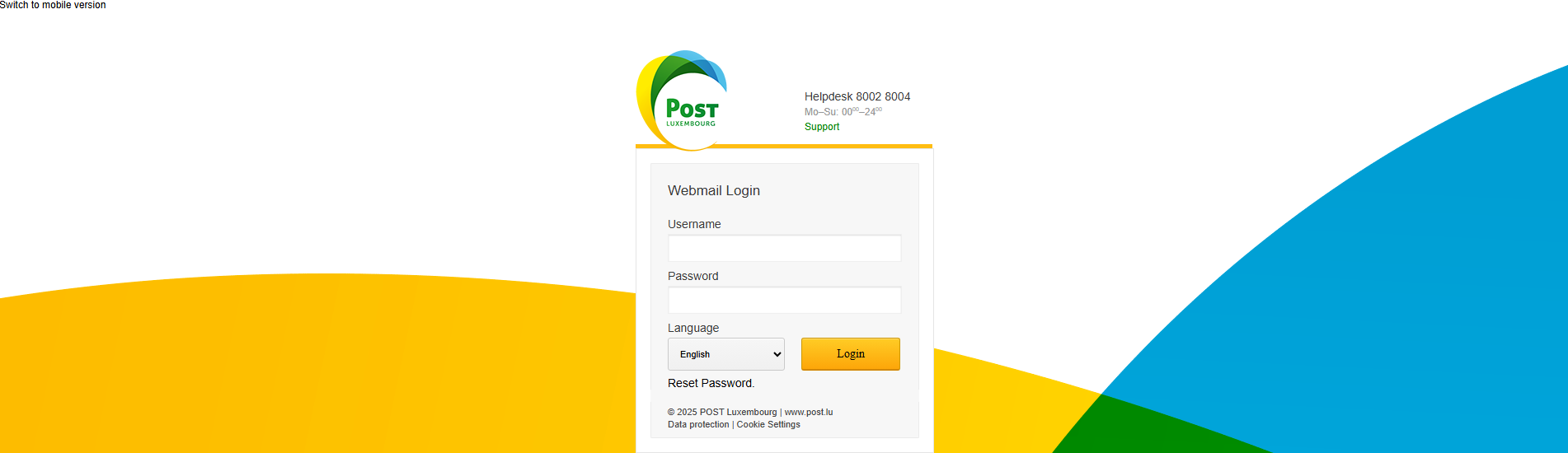 Stored capture of posttelecommail.github.io